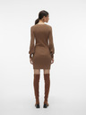 AWARE by VERO MODA Braunes Damen-Sweater-Kleid AWARE von VERO MODA Haya