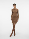 AWARE by VERO MODA Braunes Damen-Sweater-Kleid AWARE von VERO MODA Haya