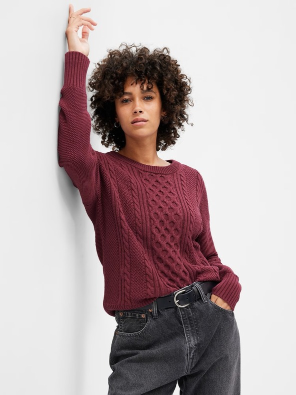GAP Pullover mit Strickmuster GAP