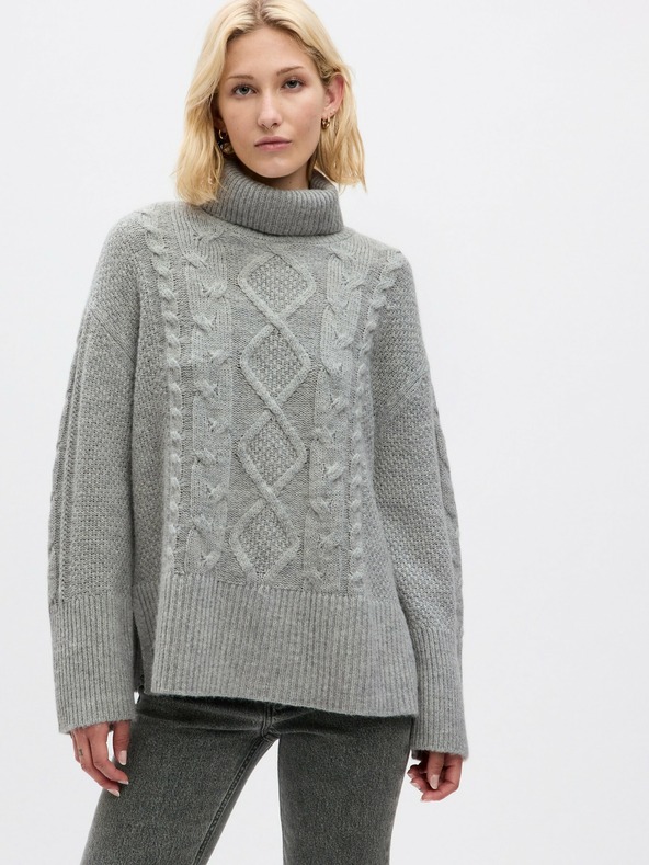 GAP Gestrickter Rollkragenpullover GAP