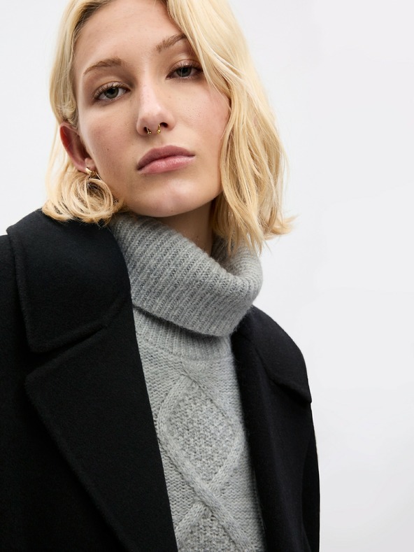 GAP Gestrickter Rollkragenpullover GAP