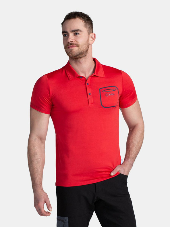 Kilpi Rotes Sport-Polohemd für Herren Kilpi GIVRY
