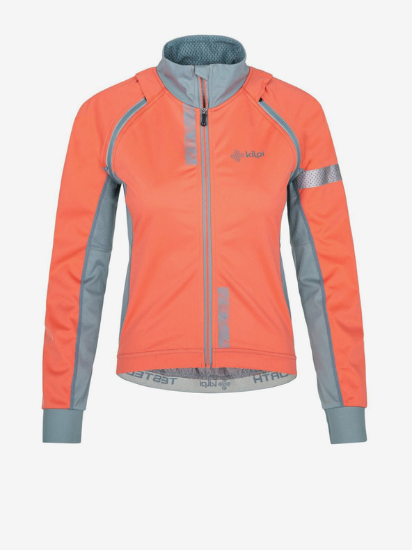 Kilpi Orangefarbene Damen-Softshell-Jacke Kilpi Zain
