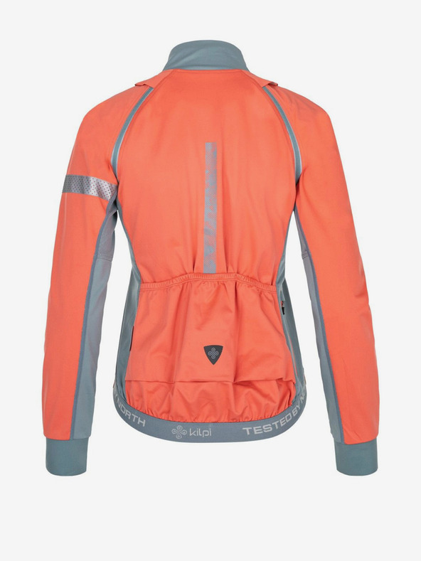 Kilpi Orangefarbene Damen-Softshell-Jacke Kilpi Zain