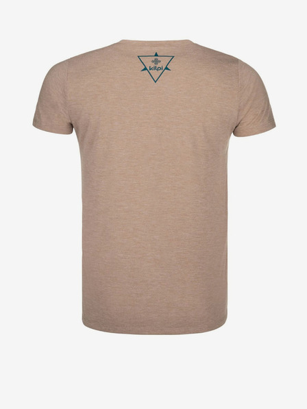 Kilpi Beigefarbenes Herren-Funktions-T-Shirt Kilpi Garove