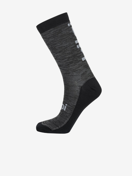 Kilpi Schwarze und graue Unisex-Socken Kilpi BORENY