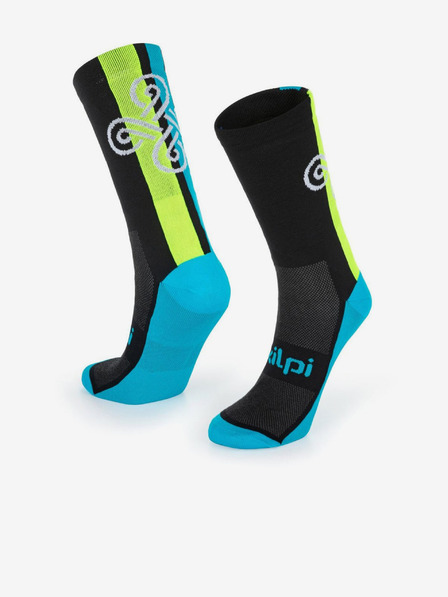 Kilpi Blaue und schwarze Unisex-Sportsocken Kilpi Boreny