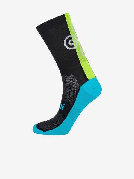 Kilpi Blaue und schwarze Unisex-Sportsocken Kilpi Boreny