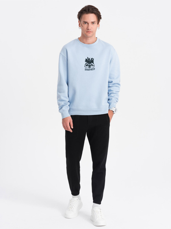 Ombre Clothing Schwarze Herren Sweatpants Ombre Clothing CARROT