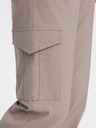 Ombre Clothing Beige Herren-Cargohosen Ombre Kleidung