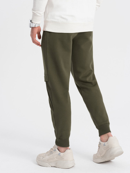Ombre Clothing Dunkelgrün Herren Sweatpants Ombre Kleidung