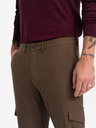 Ombre Clothing Khaki Herren Cargohosen Ombre Kleidung