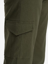 Ombre Clothing Dunkelgrün Herren Cargohosen Ombre Clothing