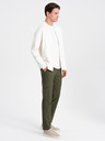 Ombre Clothing Dunkelgrün Herren Cargohosen Ombre Clothing