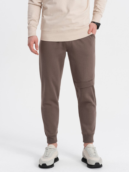 Ombre Clothing Braune Herren-Cargohosen Ombre Clothing