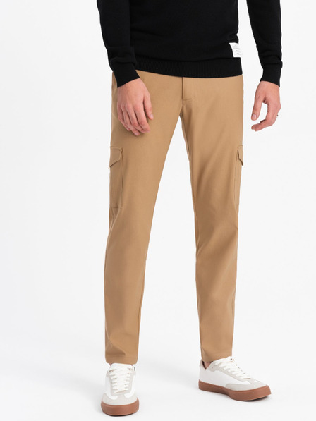 Ombre Clothing Hellbraun Herren Cargohosen Ombre Clothing