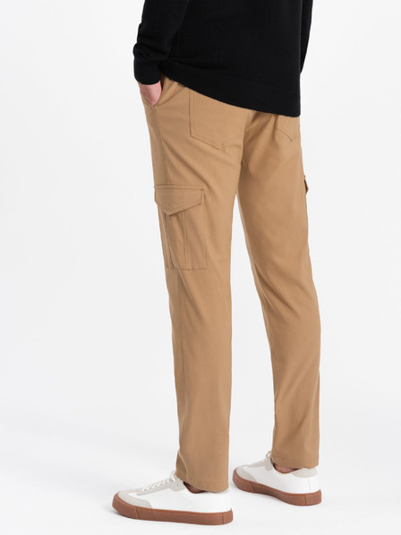 Ombre Clothing Hellbraun Herren Cargohosen Ombre Clothing