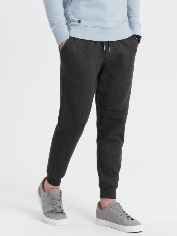 Ombre Clothing Dunkelgrau Herren-Sweatpants Ombre-Kleidung