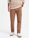 Ombre Clothing Braun Herren Cargo-Hosen Ombre Clothing