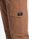Ombre Clothing Braun Herren Cargo-Hosen Ombre Clothing
