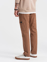 Ombre Clothing Braun Herren Cargo-Hosen Ombre Clothing