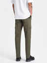 Ombre Clothing Dunkelgrün Herren Cargohosen Ombre Clothing