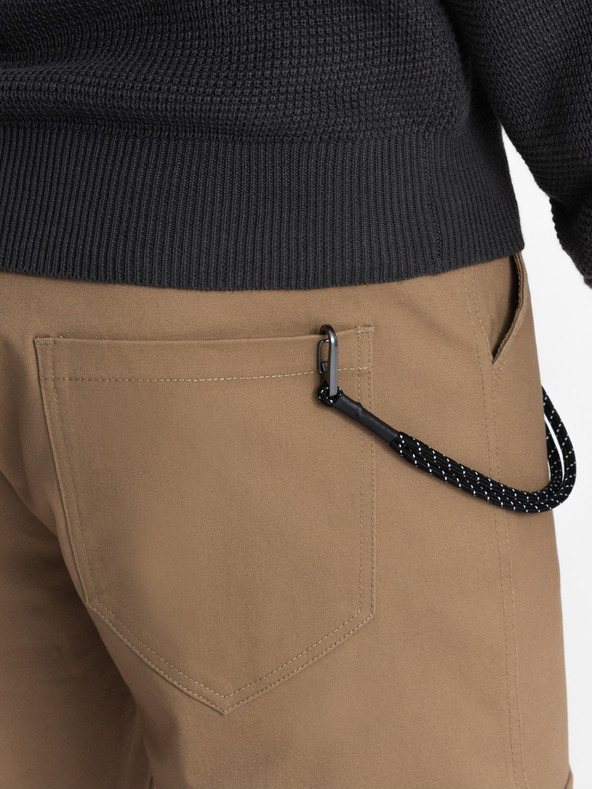 Ombre Clothing Braun Herren Cargo-Hosen Ombre Clothing