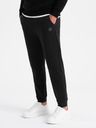 Ombre Clothing Schwarze Herren-Trainingshose Ombre Clothing