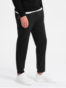 Ombre Clothing Schwarze Herren-Trainingshose Ombre Clothing