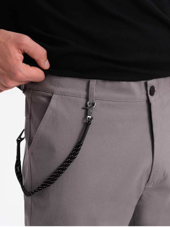 Ombre Clothing Graue Herren Cargo-Hose Ombre Kleidung