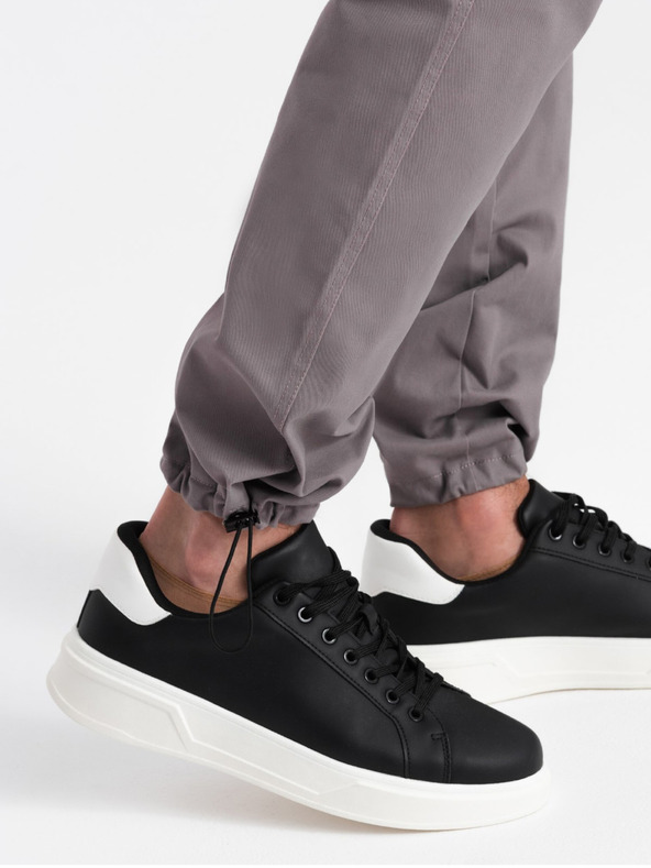 Ombre Clothing Graue Herren Cargo-Hose Ombre Kleidung