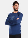 Kilpi Dunkelblaues Herren-Sporthemd aus Merinowolle KILPI MAVORA TOP