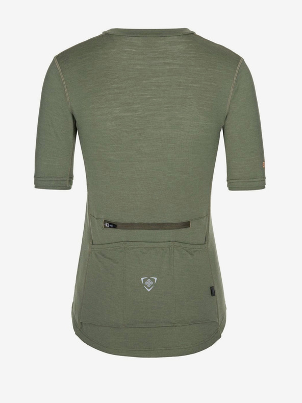 Kilpi Khakifarbenes Damen-Radtrikot Kilpi MEARIL