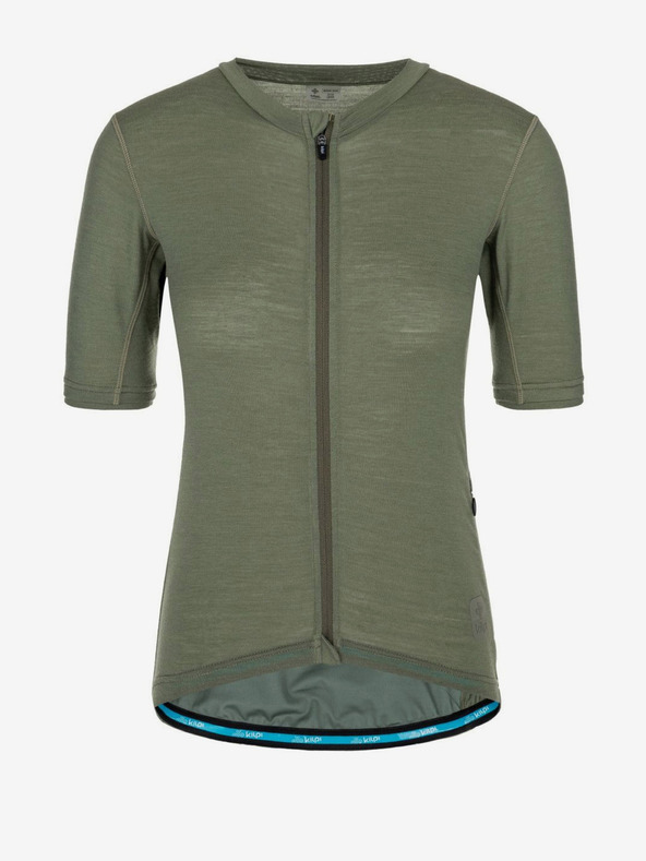 Kilpi Khakifarbenes Damen-Radtrikot Kilpi MEARIL