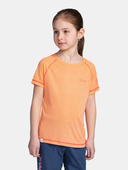 Kilpi Orangefarbenes Sport-T-Shirt für Mädchen Kilpi TECNI