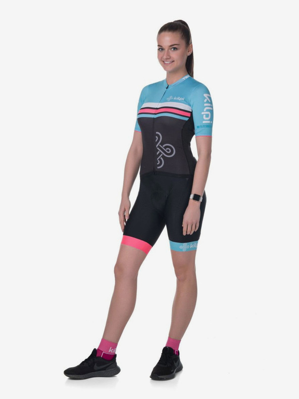 Kilpi Hellblaues Kilpi Corridor-W Radtrikot für Damen