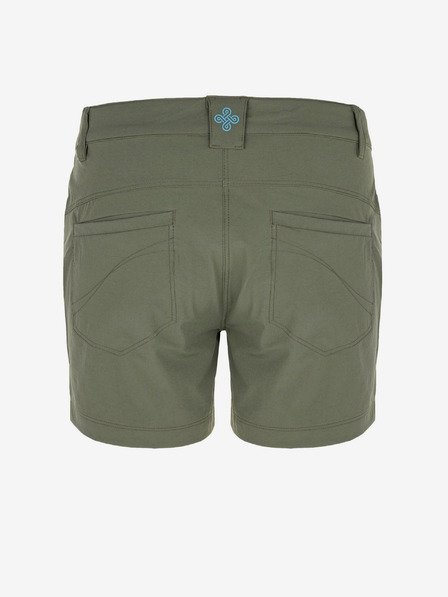 Kilpi Khakifarbene Outdoor-Shorts für Damen Kilpi BREE