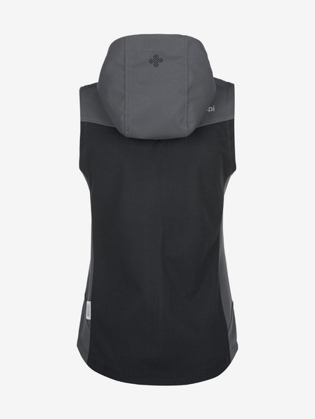 Kilpi Schwarze Damen-Softshell-Weste Kilpi CORTINA