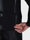 Kilpi Schwarzes Herren-Sport-T-Shirt mit Reißverschluss Kilpi SONET