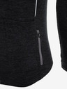 Kilpi Schwarzes Herren-Sport-T-Shirt mit Reißverschluss Kilpi SONET