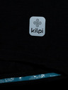 Kilpi Schwarzes Herren-Sport-T-Shirt mit Reißverschluss Kilpi SONET