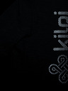 Kilpi Schwarzes Herren-Sport-T-Shirt mit Reißverschluss Kilpi SONET