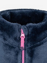 Kilpi Dunkelrosa Mädchen-Fleece-Sweatshirt mit Reißverschluss Kilpi ERIN