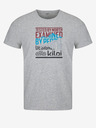 Kilpi Graues bedrucktes Herren-T-Shirt Kilpi TYPON