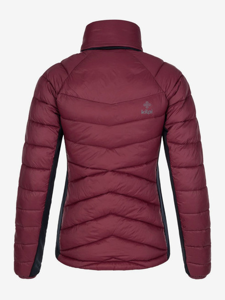 Kilpi Burgunderfarbene Outdoor-Steppjacke für Damen Kilpi ACTIS