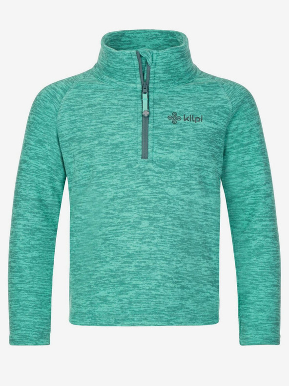 Kilpi Türkisfarbenes Kinder-Fleece-Sweatshirt Kilpi ALMERI-J