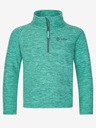 Kilpi Türkisfarbenes Kinder-Fleece-Sweatshirt Kilpi ALMERI-J