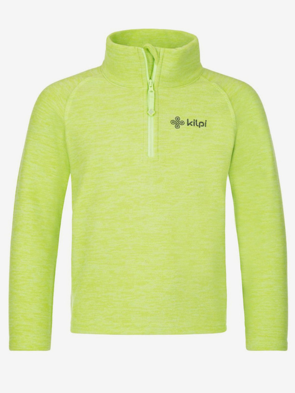 Kilpi Hellgrünes Kinder-Fleece-Sweatshirt Kilpi ALMERI