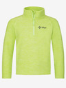 Kilpi Hellgrünes Kinder-Fleece-Sweatshirt Kilpi ALMERI
