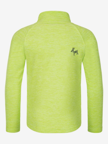 Kilpi Hellgrünes Kinder-Fleece-Sweatshirt Kilpi ALMERI